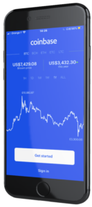 Ứng dụng giao dịch Coinbase