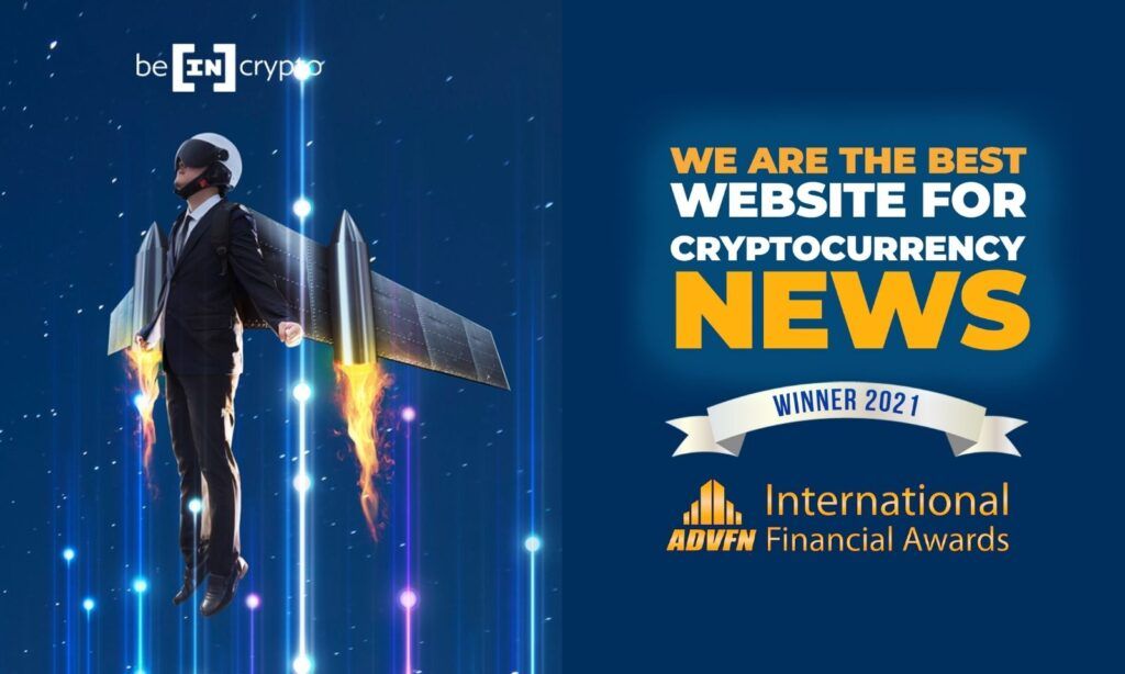 BeInCrypto được vinh danh tại giải thưởng Trang web tin tức tiền điện tử tốt nhất năm 2021