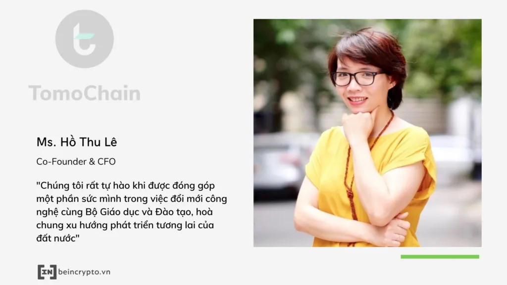 hồ thu lê Những bóng hồng tiên phong trong ngành Blockchain Việt Nam