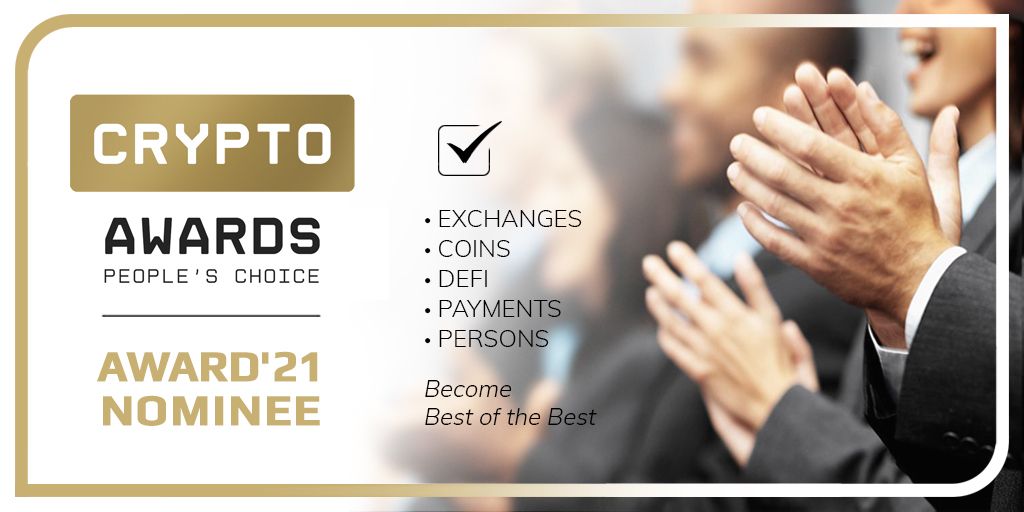 Crypto Awards 2021: Chương trình bầu chọn những đề cử tiền điện tử xuất sắc nhất