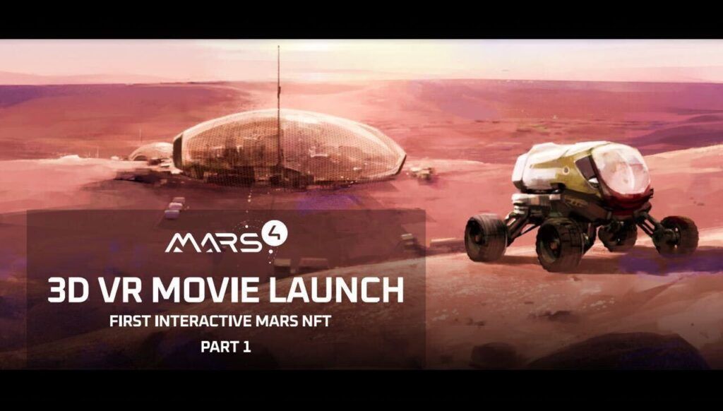 NFT tương tác đầu tiên trên thế giới – Trải nghiệm thực tế ảo trên sao Hỏa