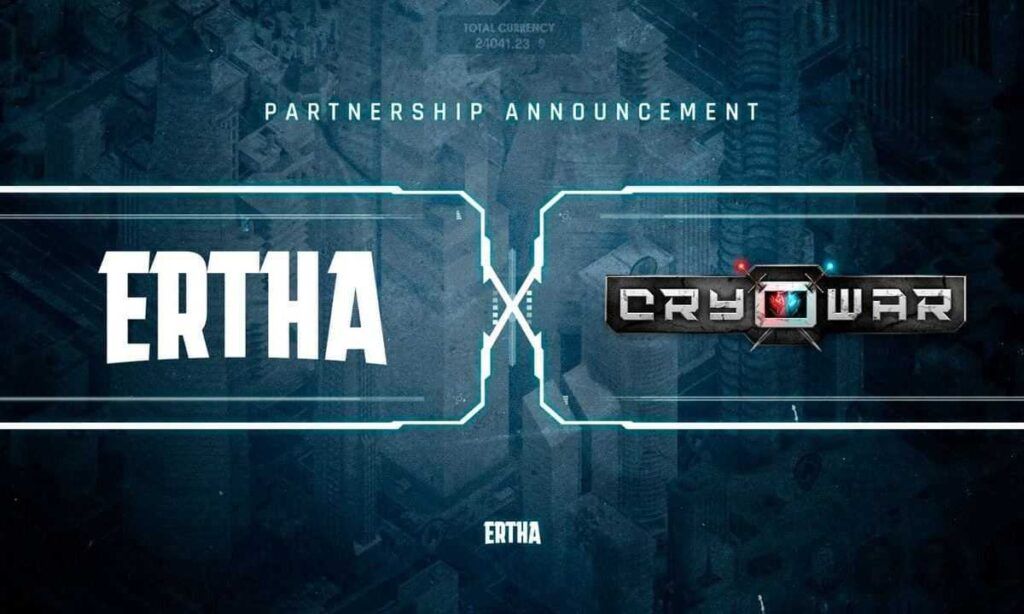 Ertha hợp tác với Cryowar
