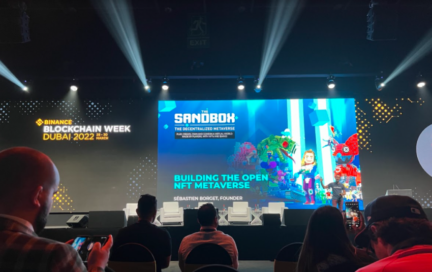 The Sandbox tại Binance Blockchain Week 2022