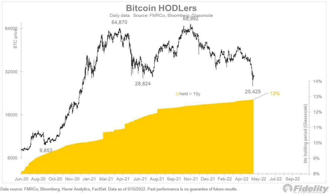Bitcoin Holders. Nguồn: Fidelity.