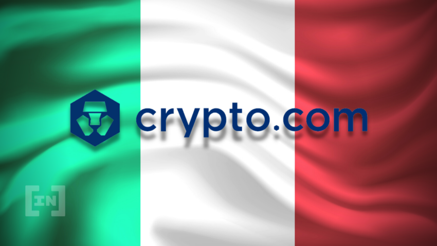 Crypto.com nhận được sự chấp thuận theo quy định ở Ý