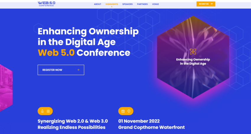 Sự kiện Web 5.0 Conference