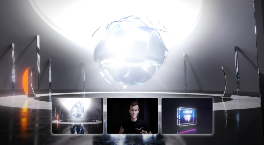 Vitalik Buterin (CEO Ethereum) trở thành ý tưởng trong chiến dịch quảng cáo METAVERTU. Nguồn: Vertu