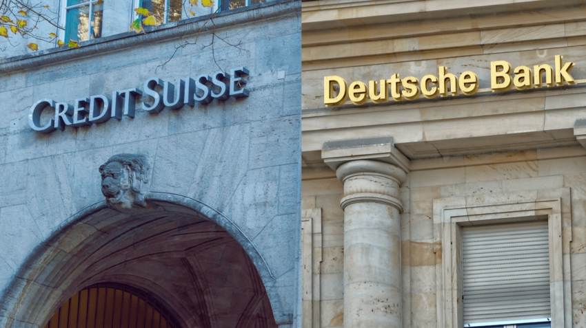 Deutsche Bank và Credit Suisse phá sản? Cuộc đại khủng hoảng 2008 đã lặp lại?