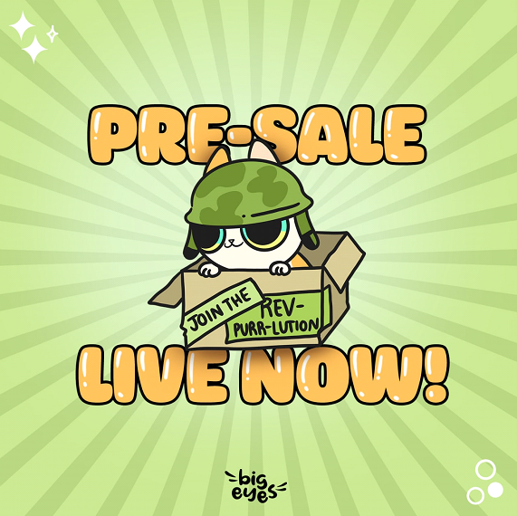 Big Coin Eyes (BIG) đang trong giai đoạn presale