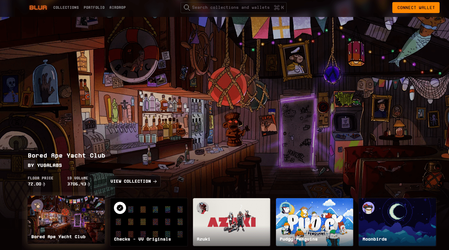 Blur NFT marketplace