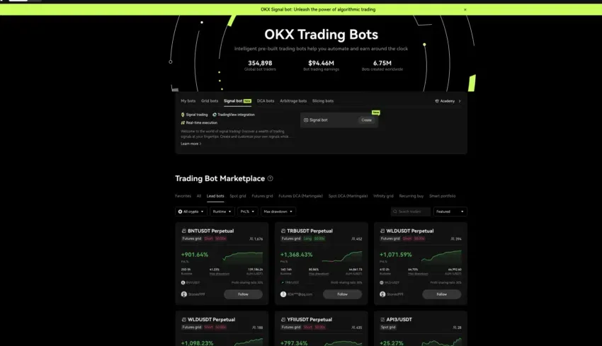 OKX Trading bot