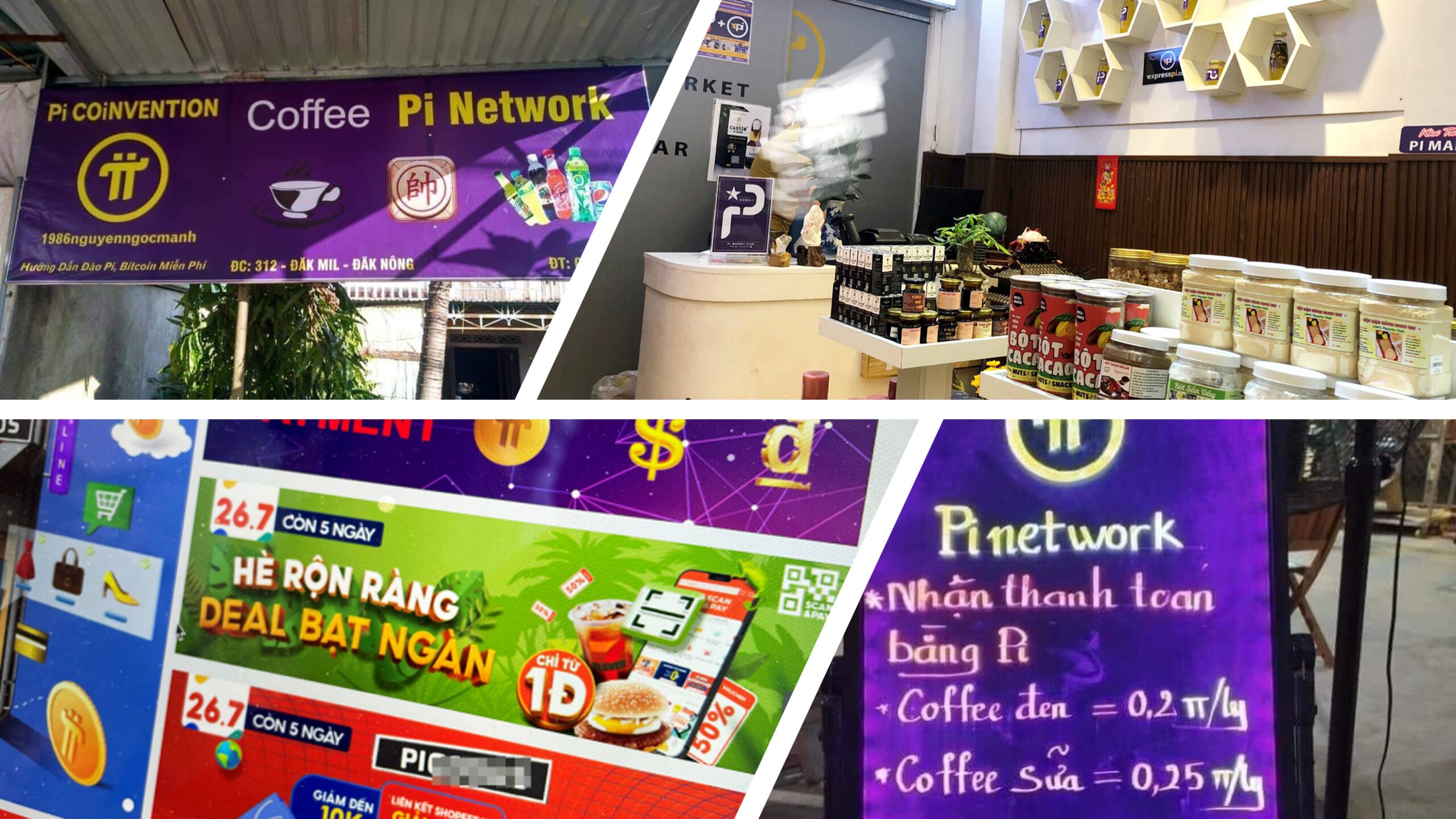 Nhiều cá nhân chấp nhận thanh toán bằng PI Network.