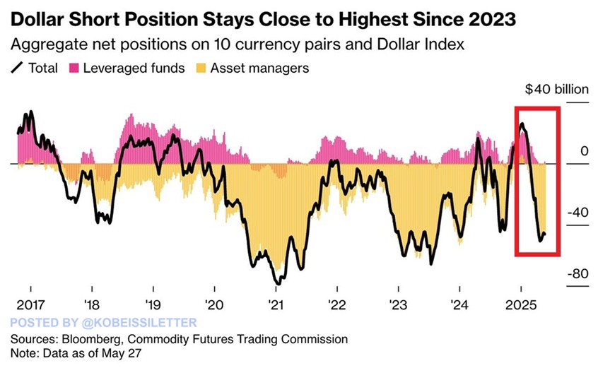 Investors Turn Bearish on the Dollar